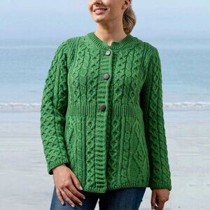 Authentic Kilronan Merino Wool Irish Knitwear
